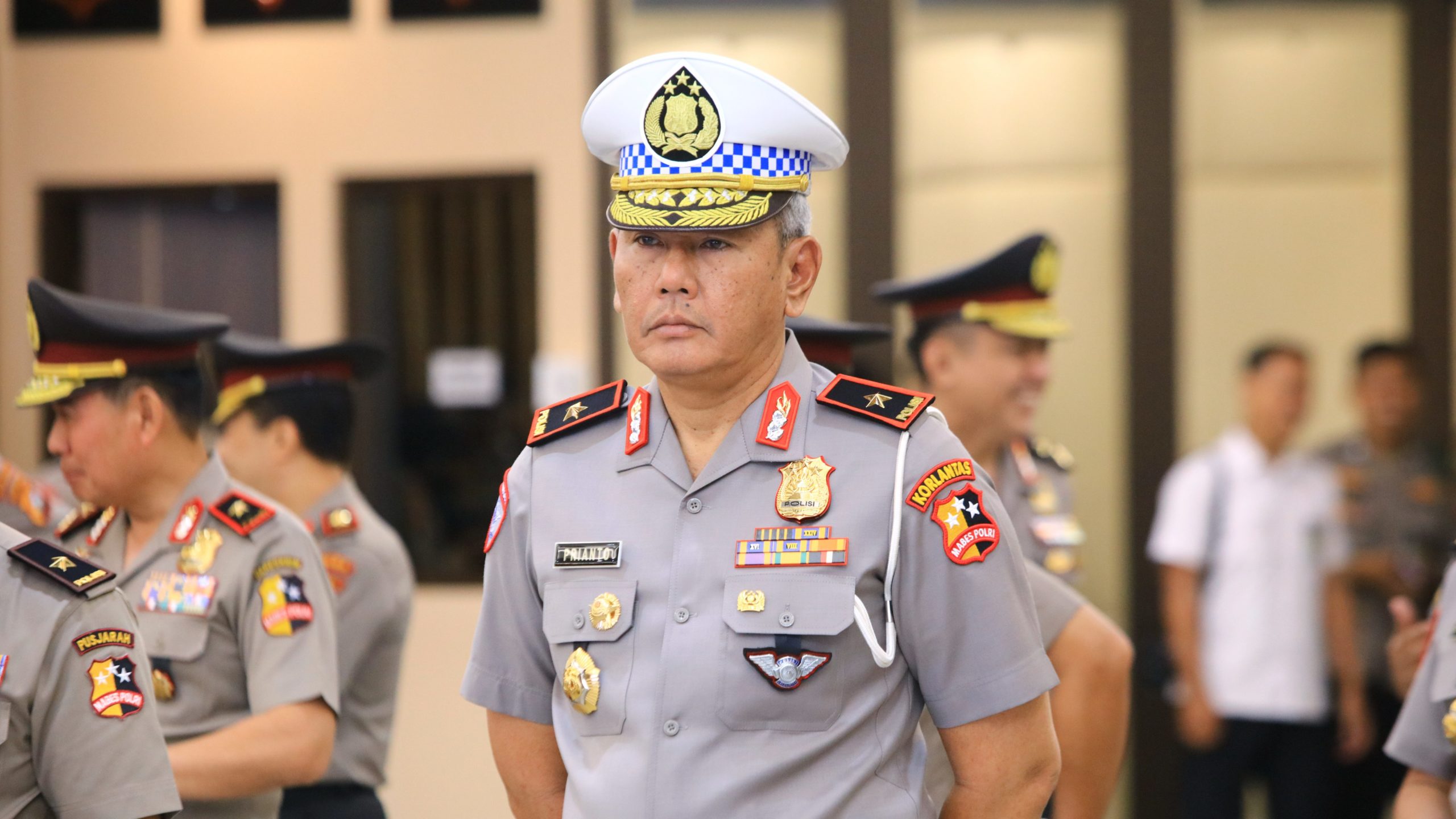 Upacara Kenaikan Pangkat Pati Polri, Dirkamsel Korlantas Resmi Sandang Pangkat Brigjen