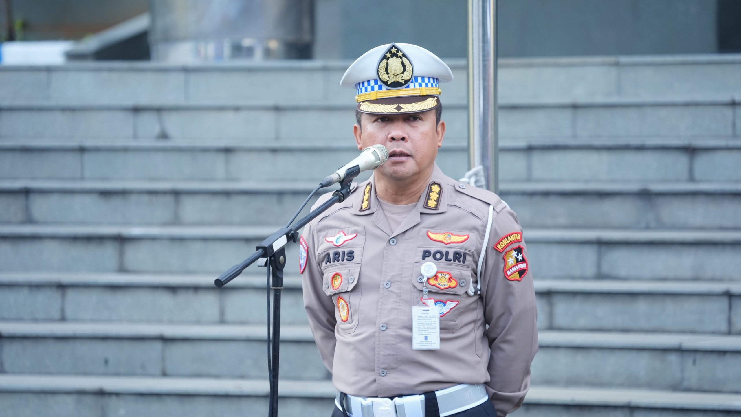 Apel Pagi Korlantas, Kabag Ops Ajak Personel Eratkan Silaturahmi Jelang HUT Lalu Lintas ke-70