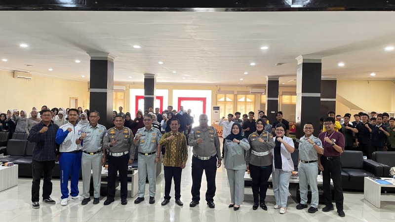 Jasa Raharja, Ditlantas, Honda, dan Unilak Kolaborasi Dorong Budaya Tertib Lalu Lintas