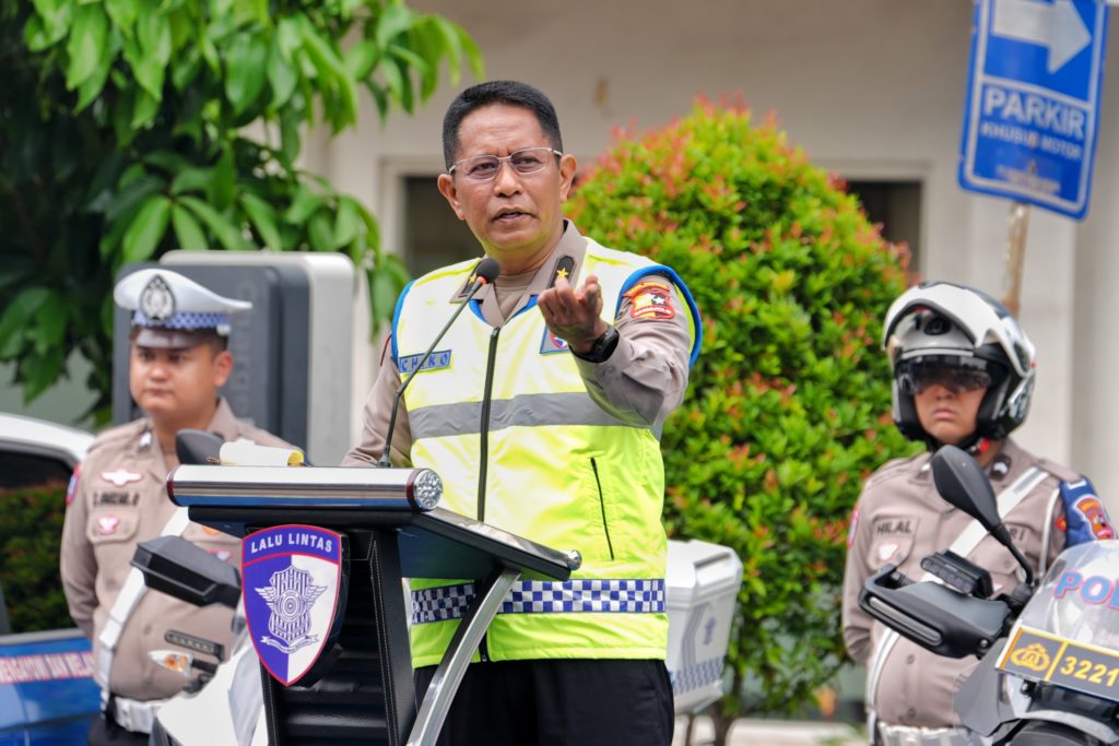 Korlantas Polri Terima Kunjungan Taruna Akpol Tingkat III Angkatan 58