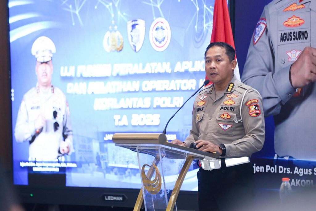 Kabag Ops Korlantas Polri Buka Uji Fungsi Peralatan, Aplikasi dan Pelatihan Operator K3I