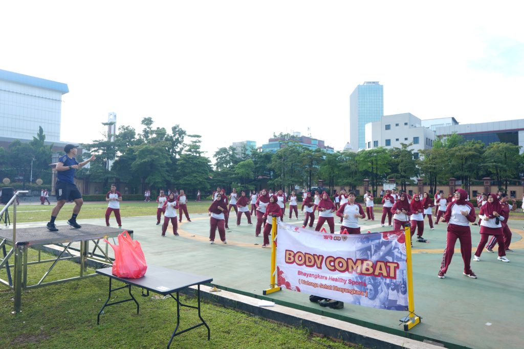 Mabes Polri Laksanakan Bhayangkara Healthy Sports, Sehat Dalam Menunjang Tugas