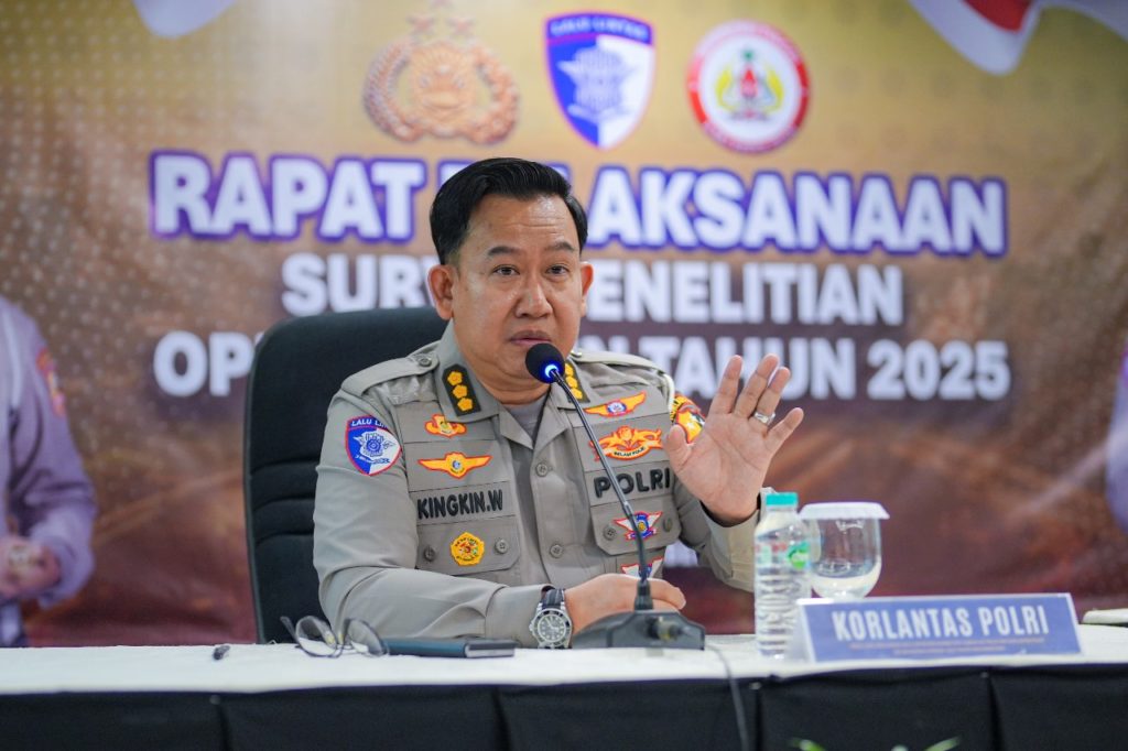 Korlantas Polri dan STIK Gelar Rapat Persiapan Survei Operasi Lilin 2025