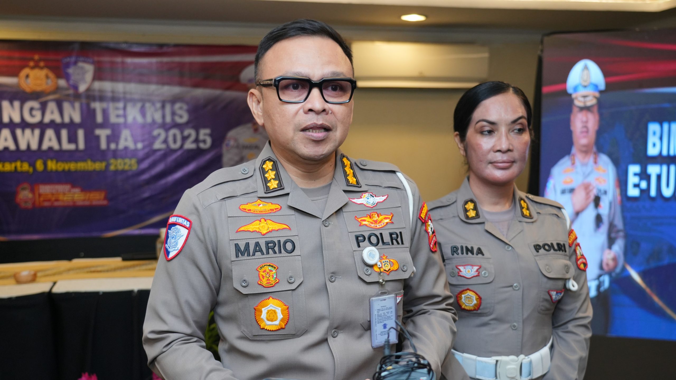 Korlantas Polri Gelar Bimtek E-Turjawali Tingkatkan Kompetensi Anggota