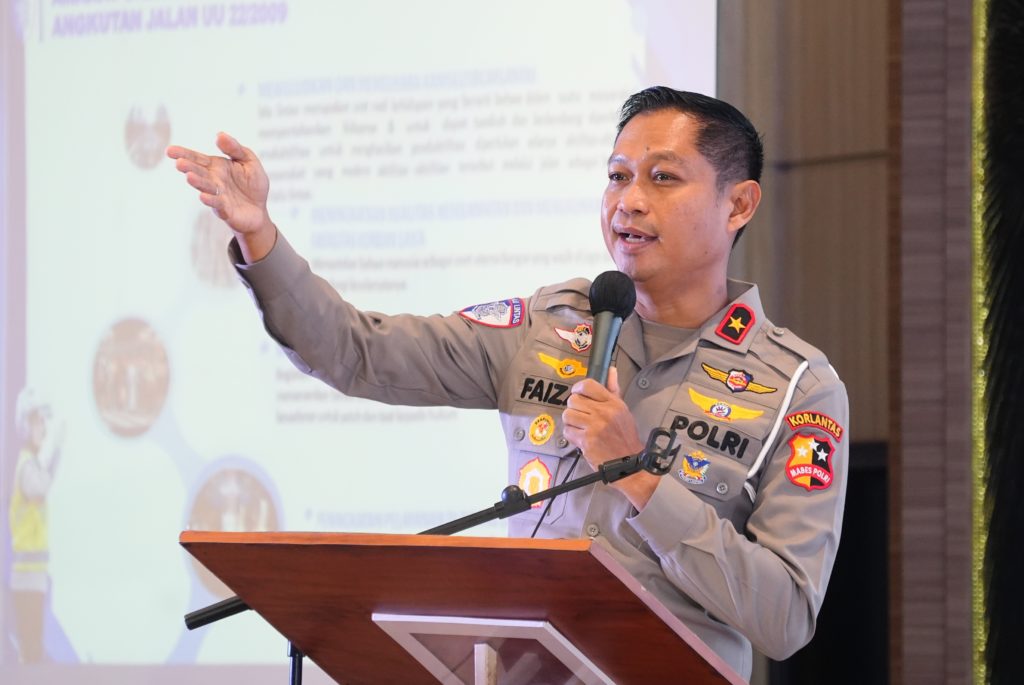 Dirgakkum Korlantas Polri Brigjen Pol Faizal.