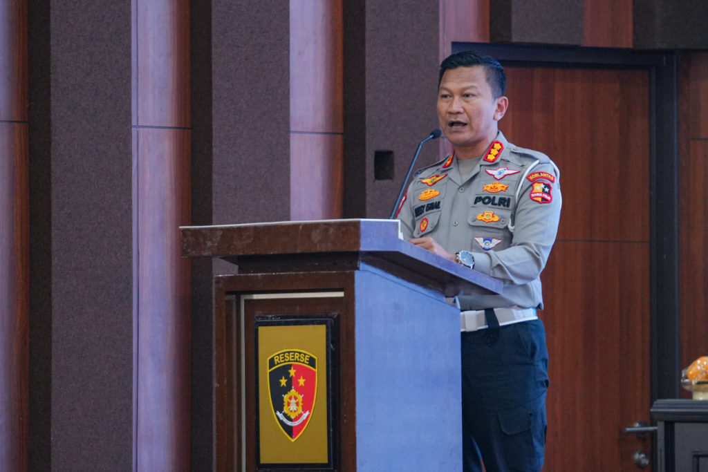 Plt. Kasubdit Wal dan PJR Korlantas Polri, Kombes Pol Dessy Ismail.