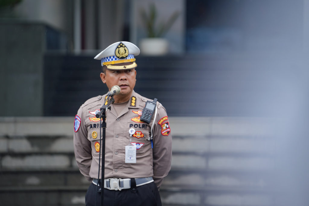 Korlantas Polri Lepas Tim Pamatwil Operasi Lilin 2025, Siap Amankan Libur Nataru