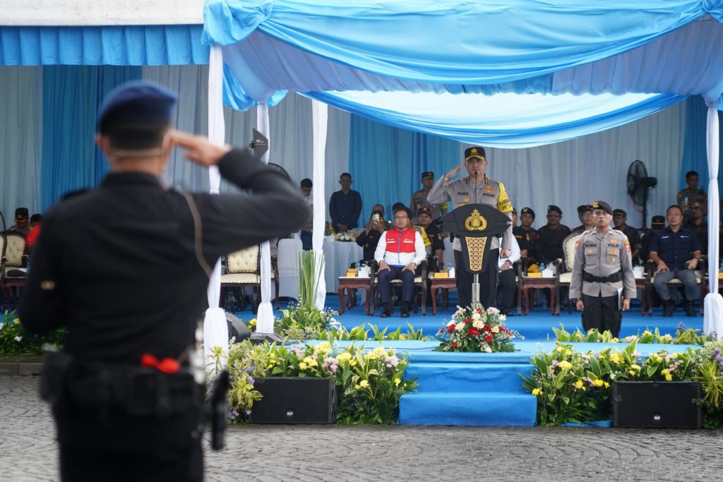 Komjen Pol Fadil Imran, Karendalops Operasi Lilin 2025 - Apel Gelar Pasukan Operasi Lilin 2025