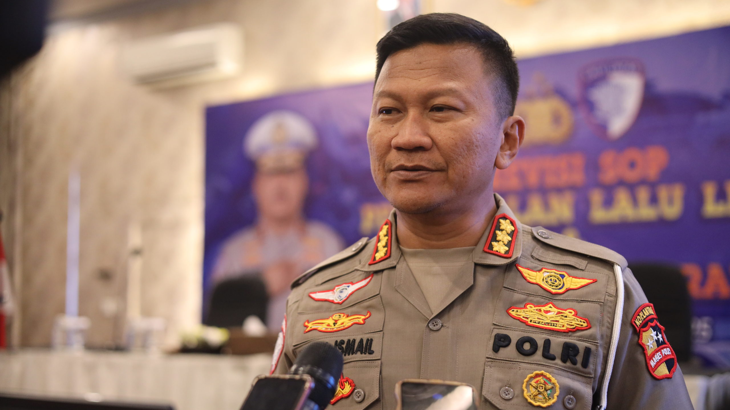 Pelaksana Tugas (Plt) Kasubditwal dan Patroli Jalan Raya Ditgakkum Korlantas Polri Kombes Pol Dessy Ismail