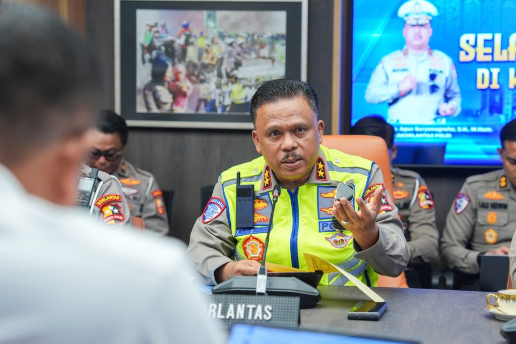 Kakorlantas Polri Irjen Pol Drs. Agus Suryonugroho, S.H., M.Hum. - Korlantas Polri dan Kemenhub Perkuat Koordinasi Penanganan Menuju Zero Over Load dan Over Dimension 2027