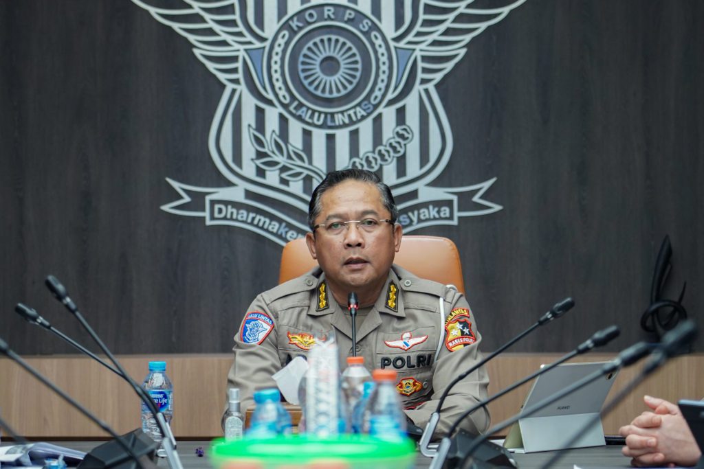 Kabag Ops Korlantas Polri Kombes Pol Aries 