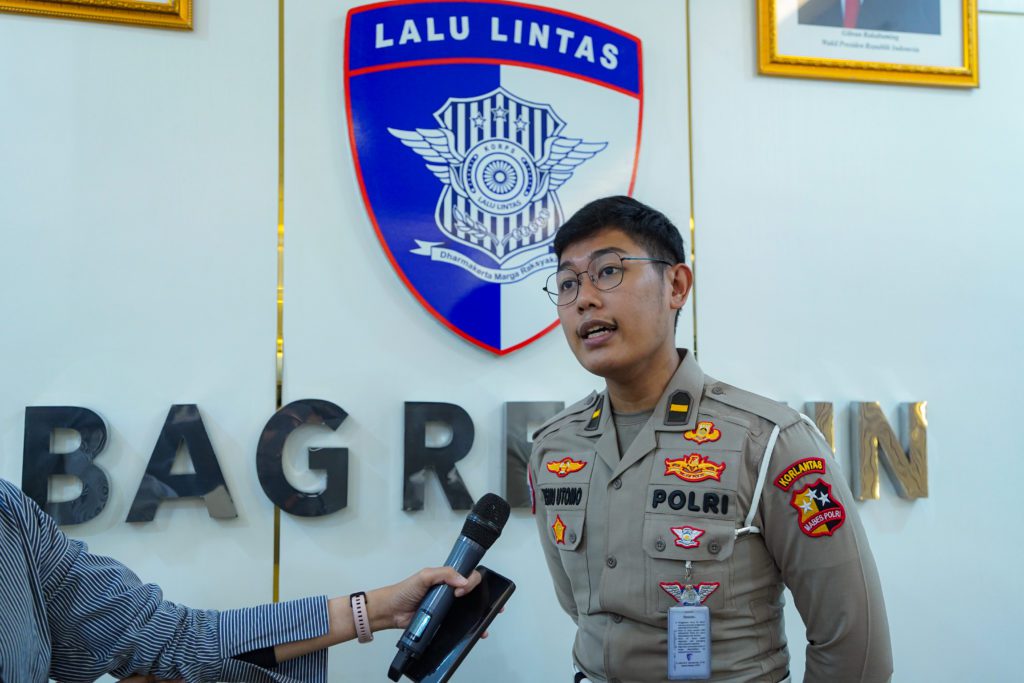 Hari Kedua Pembinaan, Bintara Remaja Korlantas Polri Dapat Materi Minor Driving Behavior