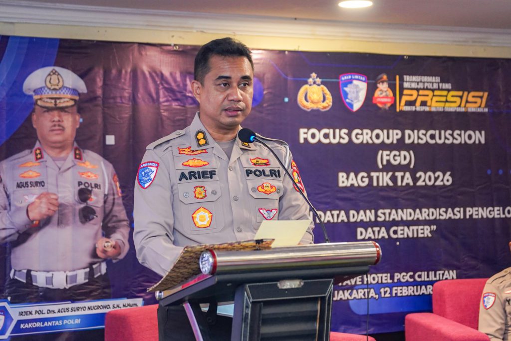 Kasubbag Anbangsistek Bag TIK Korlantas Polri AKBP Arief Sugihartono