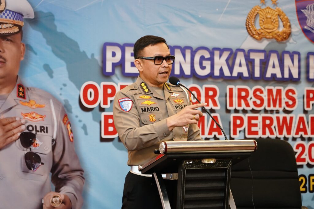 Kasubdit Laka Ditgakkum Korlantas Polri Kombes Pol Mario Christy P.S. Siregar